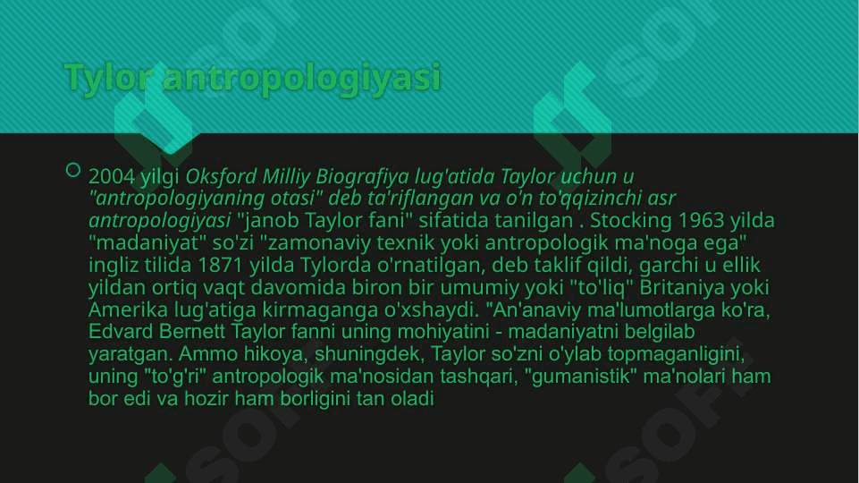 Tarixiy antrapologiyada  Fridrix Ratsel va Eduard Taylor nazariyalarining farqli jihatlari 2