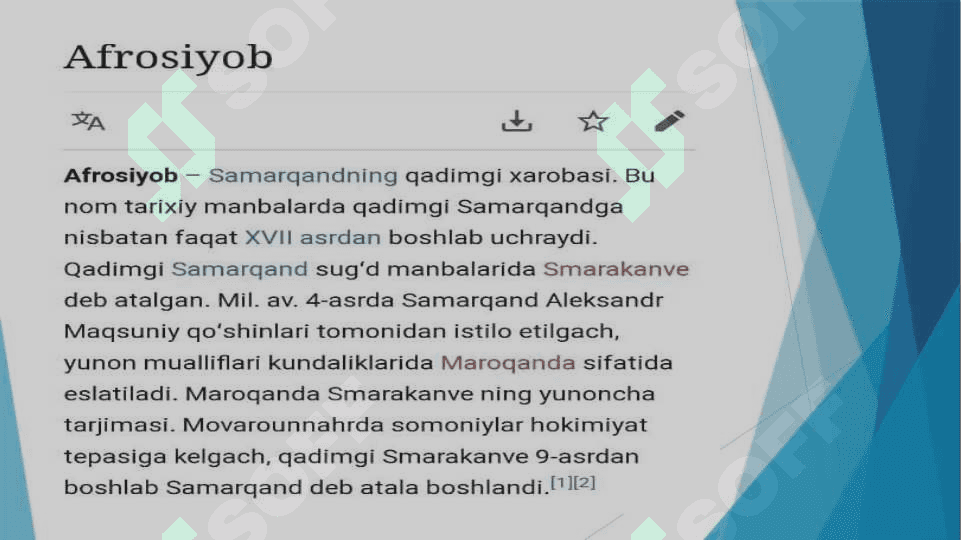 XI asrda Afrosiyob 2