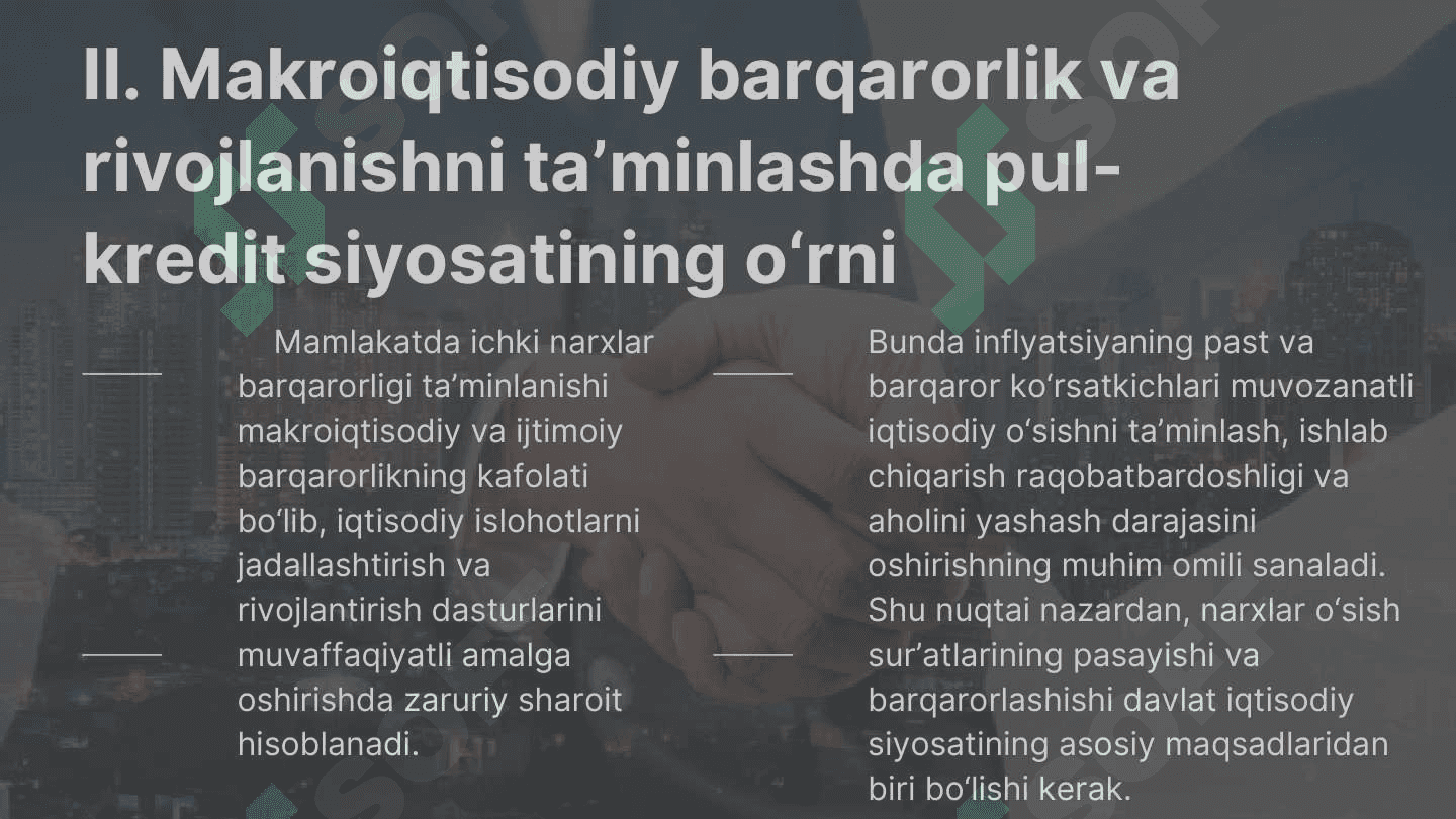 Respublikamizda pul bozori amal qilish mexanizmi 4