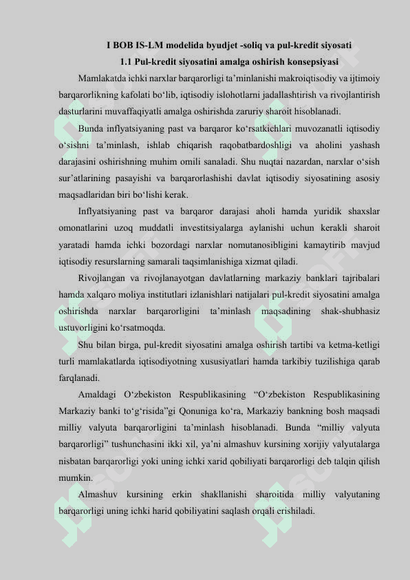 IS-LM MODELIDA BUDJET-SOLIQ VA PUL-KREDIT 4
