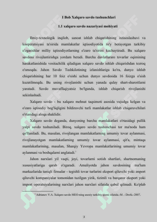 XALQARO SAVDO NAZARIYASI 4