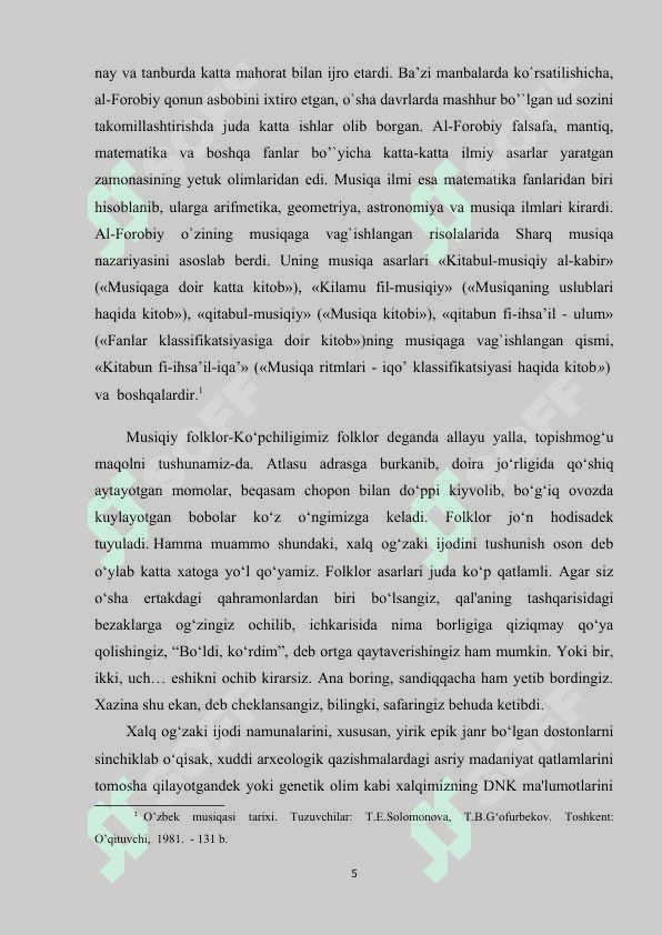 XVIII XIX  asrda musiqiy madaniy hayot 5