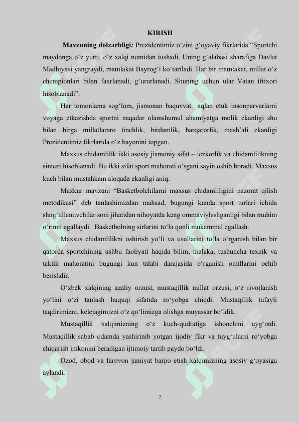 YOSH BASKETBOLCHILARNI TARBIYALASH MASHG’ULOTLARIDA ASOSIY PRINSIPLARNI AMALGA OSHIRISH USULLARI 2