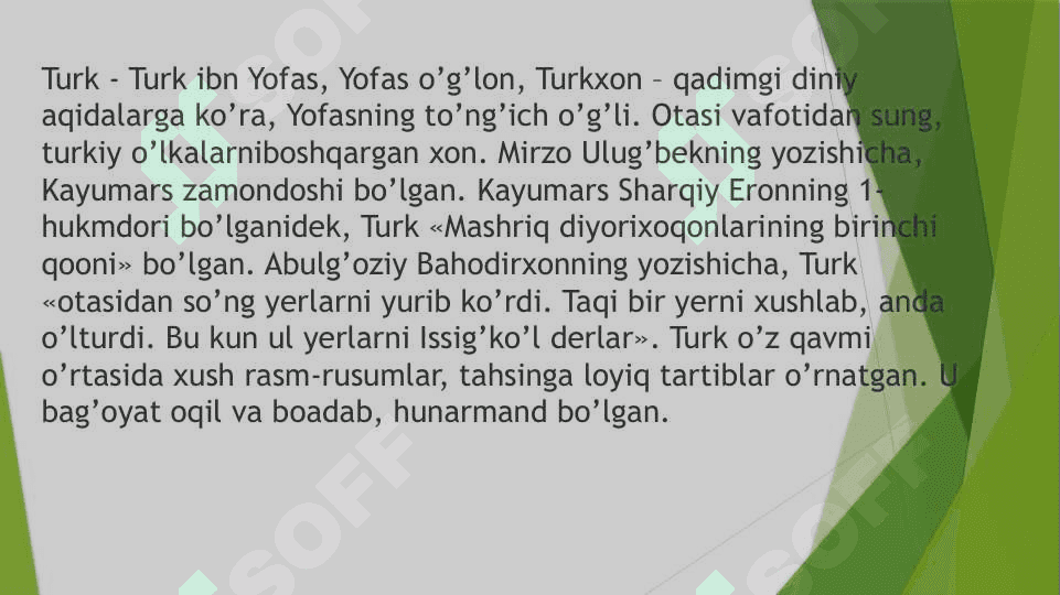 Turk xoqonligining tashkil topishi 2