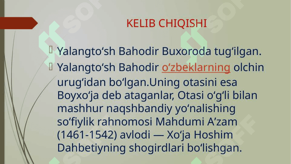 Yalangto’sh Bahodir 3