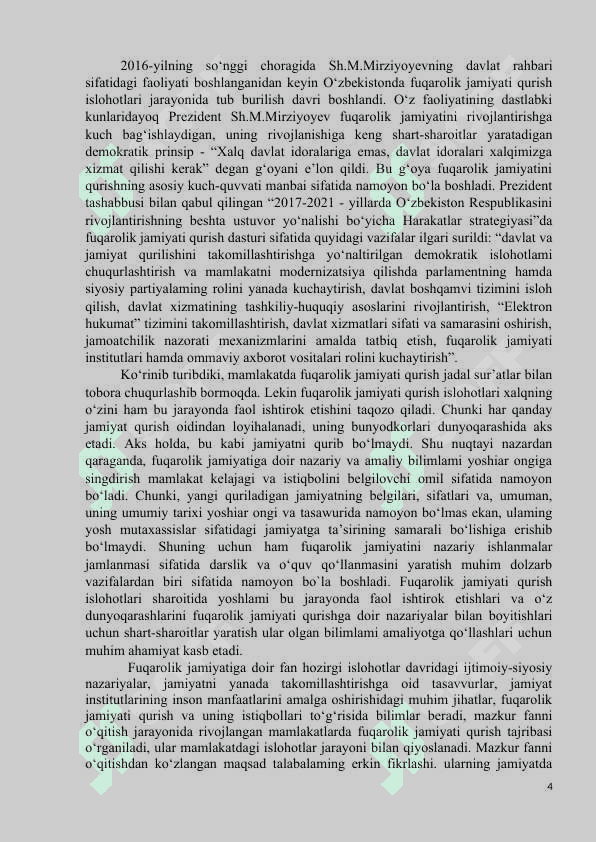 Fuqarolik jamiyati, uning ma’naviy jihatlari 4