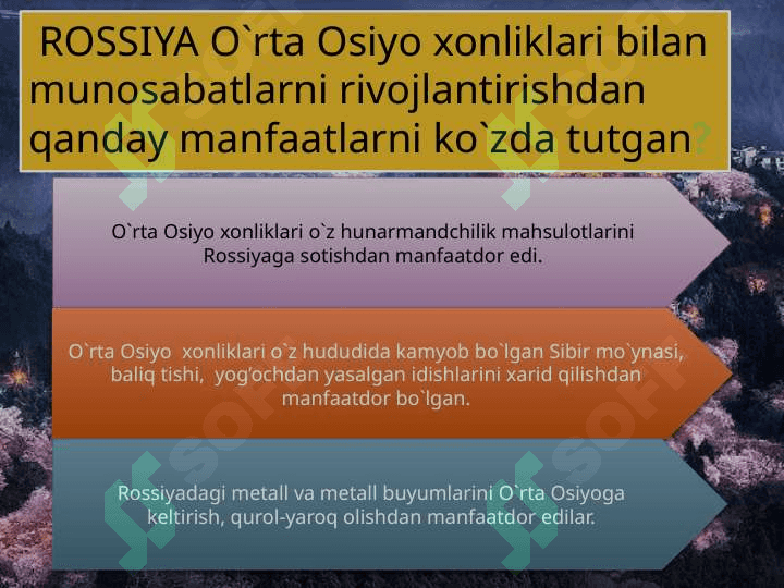 XVI-OXIRI VA XIX-ASR OʻRTALARIDAN BOSHLAB OʻRTA OSIYOGA KELGAN RUS ELCHILARNING YOZMA MANBALAR TARIXSHUNOSLIGI 2