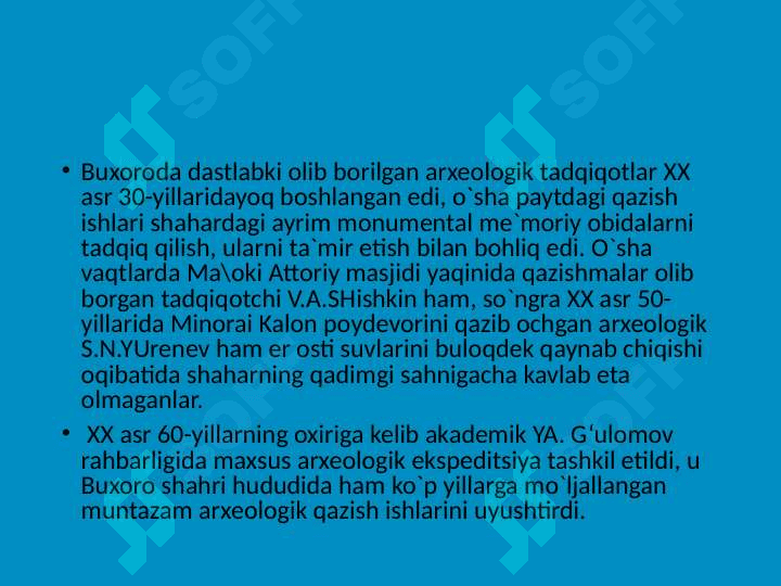 XIV-XV asrlarda saroy va bog‘lar memorchiligi 4