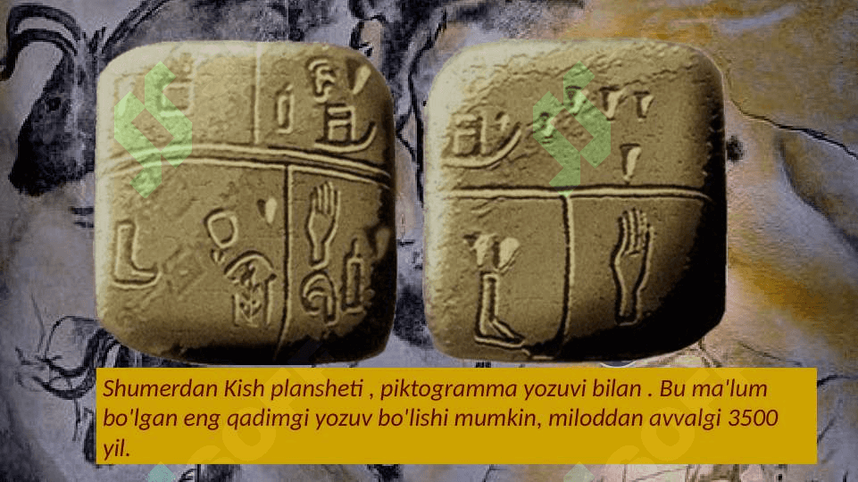 Yozuvning paydo bo'lishi 7