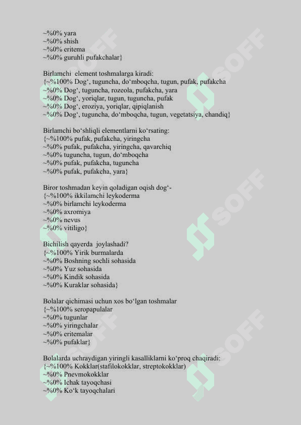 Derma test tibbiyot 4