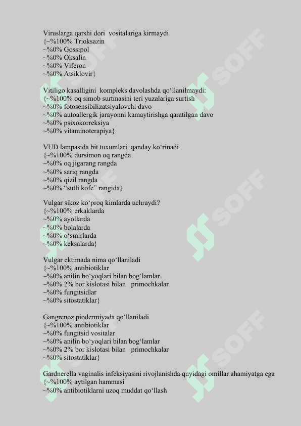 Derma test tibbiyot 6