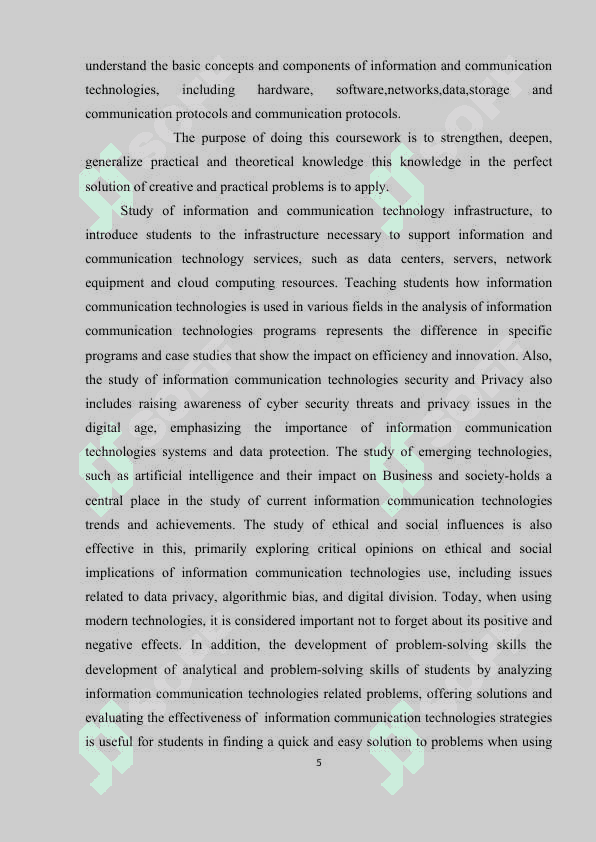 UNDERSTANDING  COMMUNICATION TECHNOLOGIES 5
