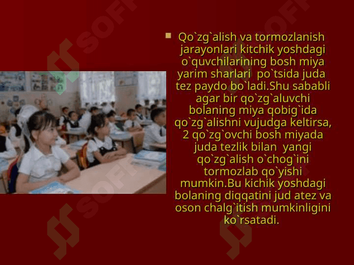 Boshlang`ich maktab yoshidagi bolalarni ta`limda psixologik tayyorgarlik darajasini aniqlash 8