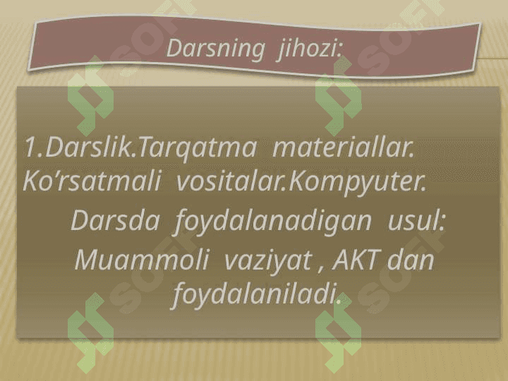 Fizika fanidan dars ishlanma 3