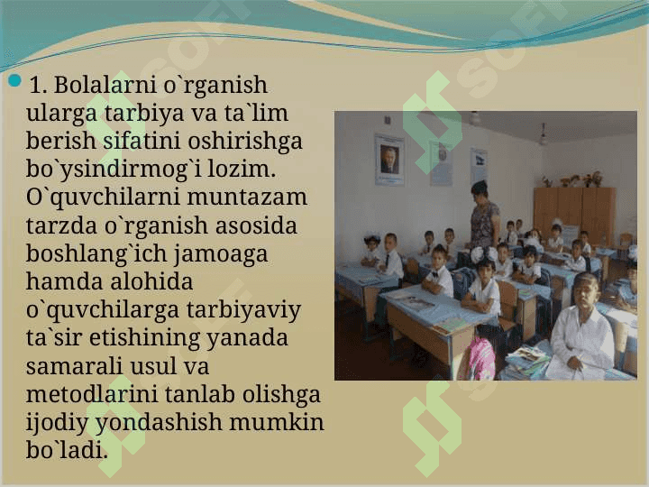 Guruh rahbarining tarbiyaviy ishlarni rejalashtirish usullari 4