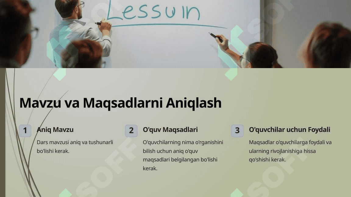 Adabiyot Darslarini Kuzatish va Tahlil Qilish 3