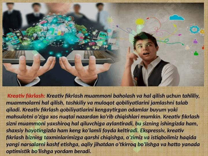 Fikrlash dizayni haqida umumiy ma’lumot 5