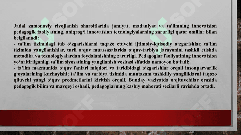 Boshlang‘ich sinf o‘qituvchisining kasbiy madaniyati (2) 7