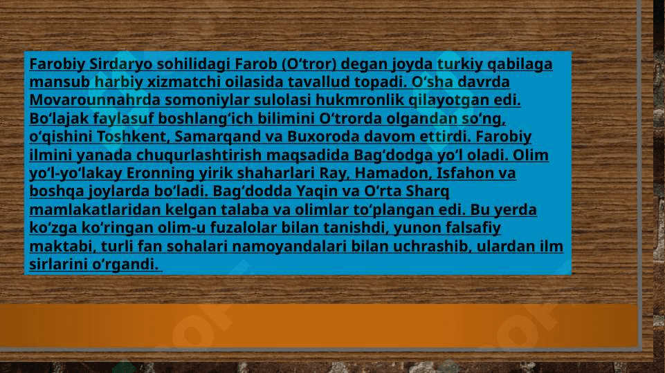 Farobiyning Fozil odamlar shahri asarining ta'limiy axloqiy ahamiyati 3