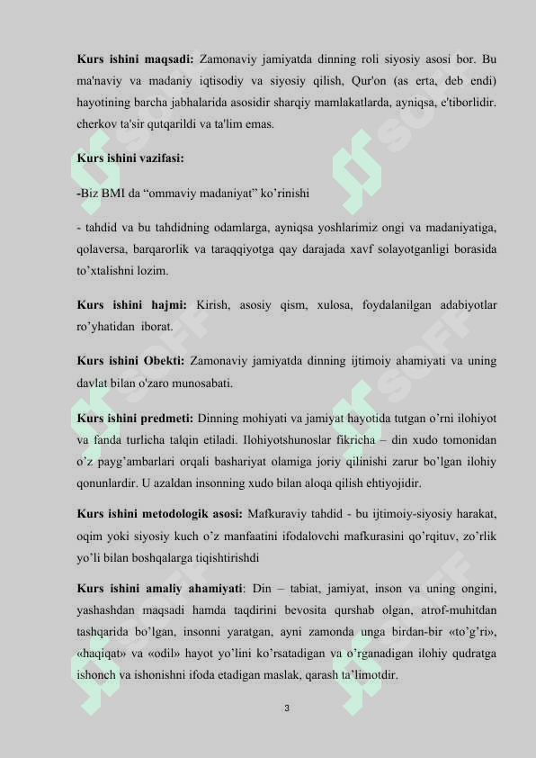 Zamonaviy jamiyatda dinning ijtimoiy ahamiyati va uning davlat bilan o'zaro munosabati 3