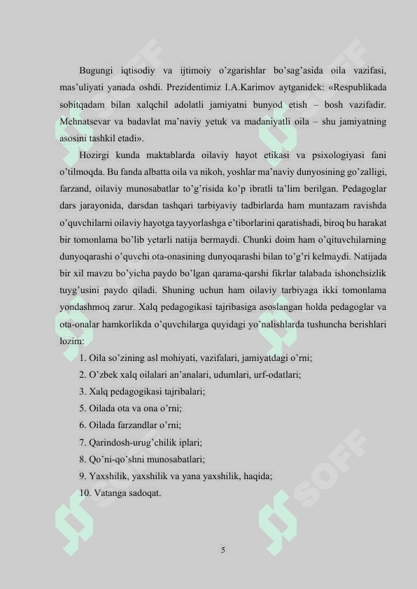 BOLA TARBIYASIDA MAHALLA VA MAKTAB RO'LI 5