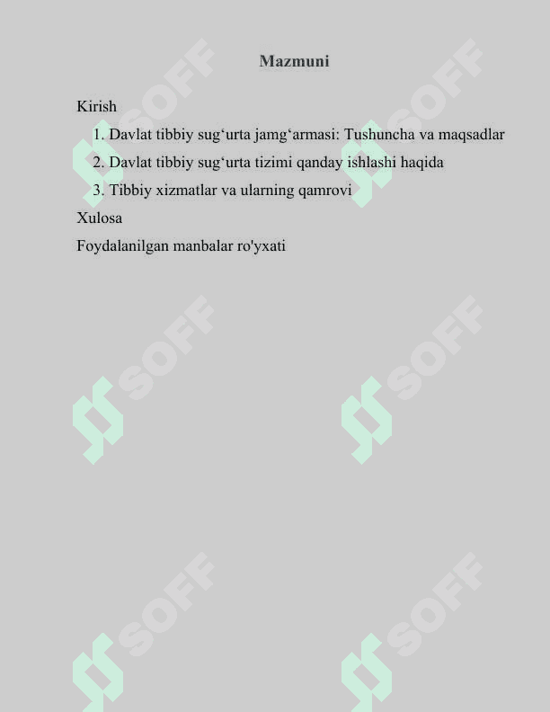 Davlat tibbiy sug'urta jamg'armasi 2