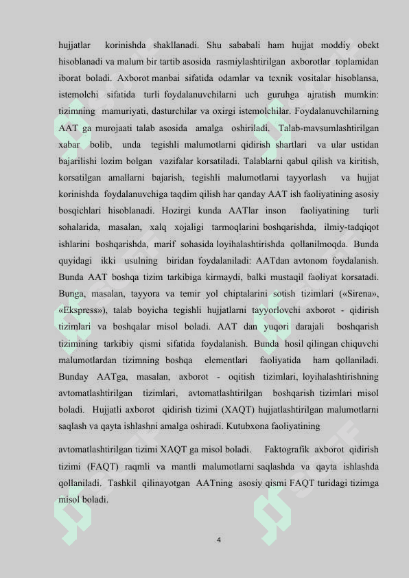 Axborot texnologiyalari vositasida sirni fazoda turli holatda joylashgan tekis va fazoviy chiziqlar orqali o’tkazish 4