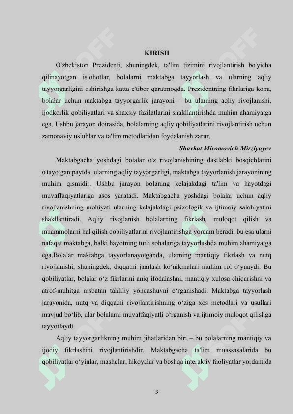 Maktabgacha yoshdagi bolalarni maktabga tayyorlashda aqliy tayyorgarlik 3