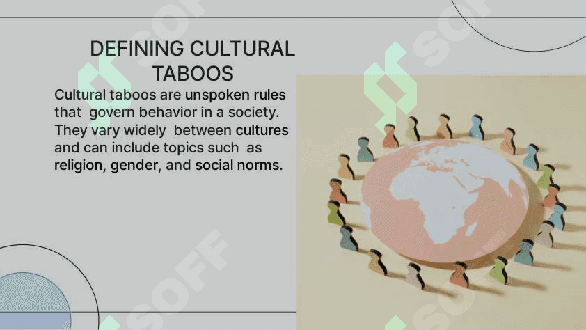 Taboos in culture 3