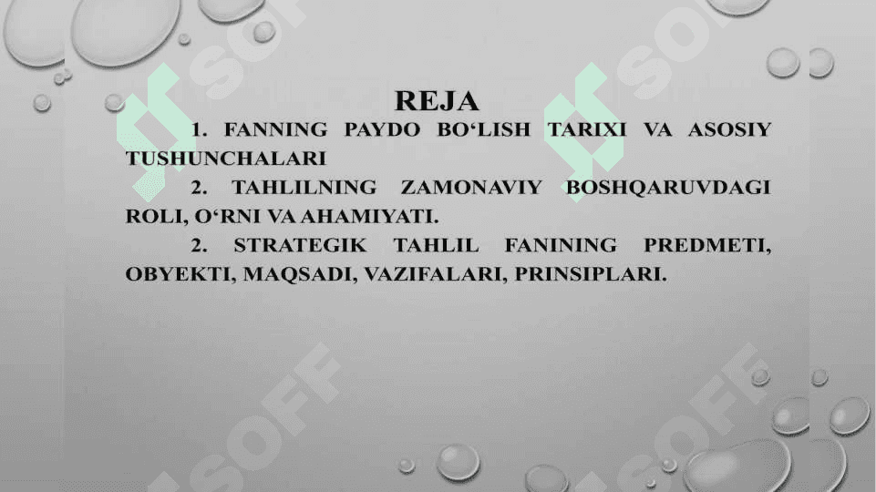 Korxonalarning tashkiliy tuzilmasi va boshqaruv jarayonlari strategiyasi 2