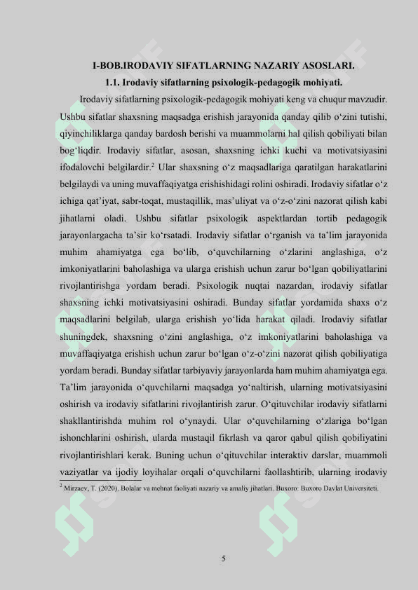 Mehnat faoliyati orqali bolalarda irodaviy sifatlarni shakllantirish 5