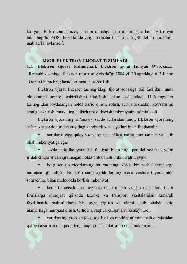 Elektron tijorat tizimlari va ularning ahamiyati 3