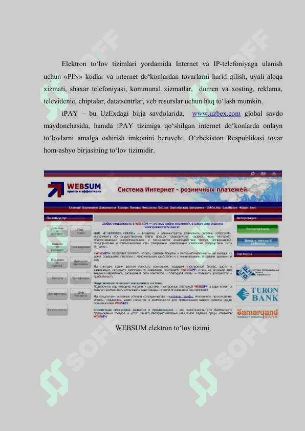 Elektron tijorat tizimlari va ularning ahamiyati 8
