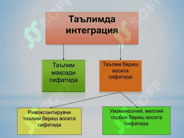 Boshlang‘ich maktabda integratsiyalashgan ta’limdan foydalanish 7