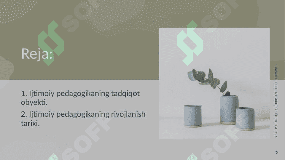 Ijtimoiy pedagogikaning tadqiqot obyekti 2