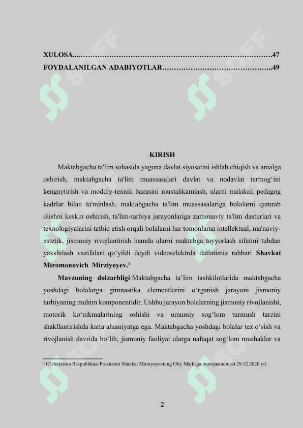 Maktabgacha taʼlim tashkilotlarida maktabgacha yoshdagi bolalarga gimnastika elementlarini oʻrgatish 2