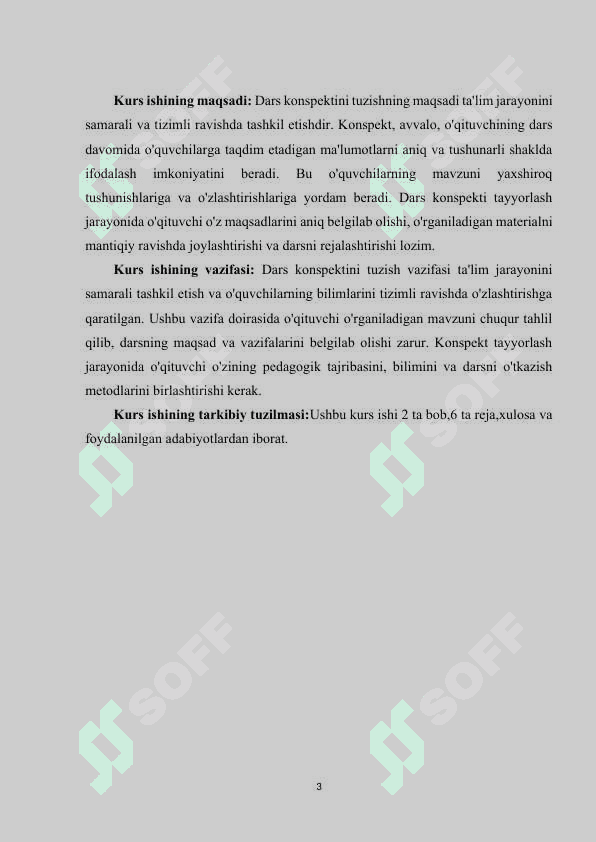 Dars konspektini tuzish 3