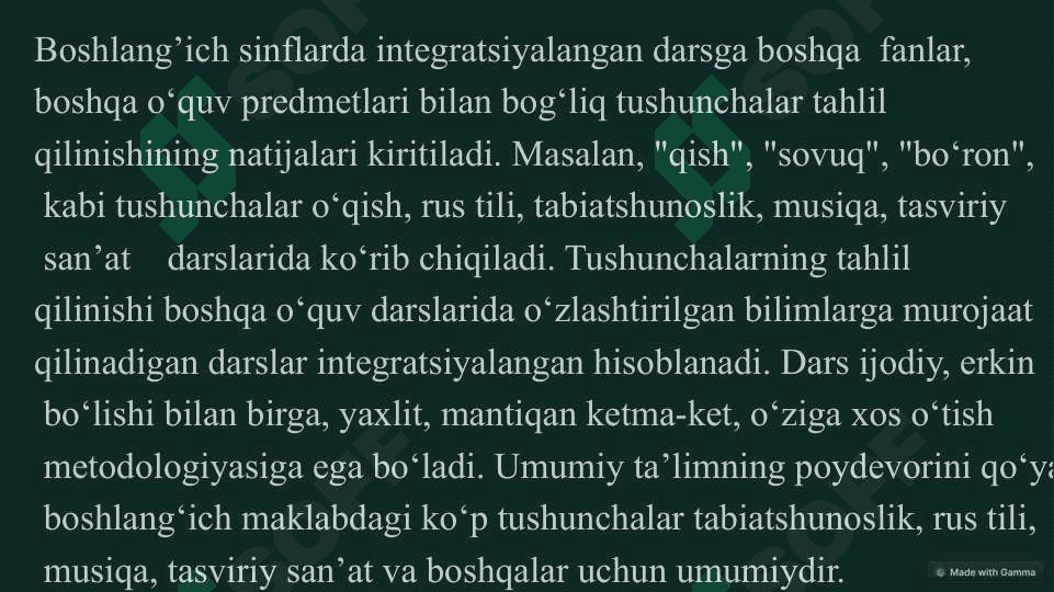Mavzu:Boshlang‘ich sinflarda matematikadan integrativ oqitish samaradorligini oshirish omil sifatida 3