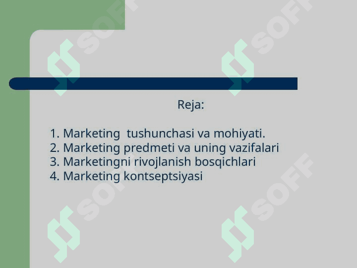 Marketingning ijtimoiy-iqtisodiy asoslari 2