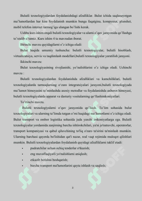 TURLI XIL SOHALARDA BULUTLI HISOBLASH TEXNOLOGIYALARINI QO'LLASH 3