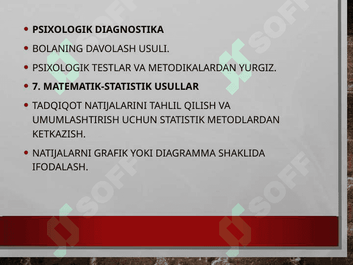 Tiflopedagogikaning tadqiqot metodlari 5
