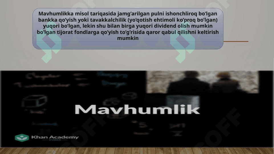 xatar va mavhumlik sharoitida qarorlar qabul qilish xususiyatlari 2