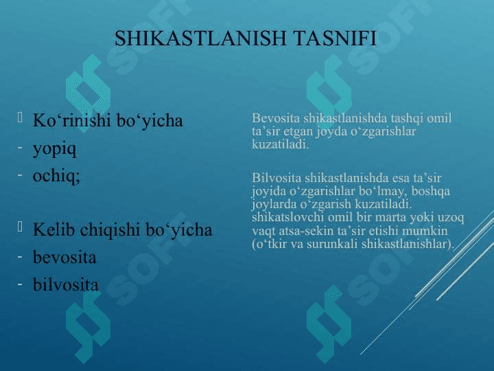 To’qimalar yopiq shikastlari 4