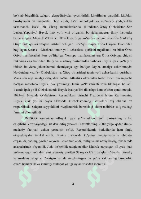 BUYUK IPAK YOʻLINING SHAKLLANISH 4