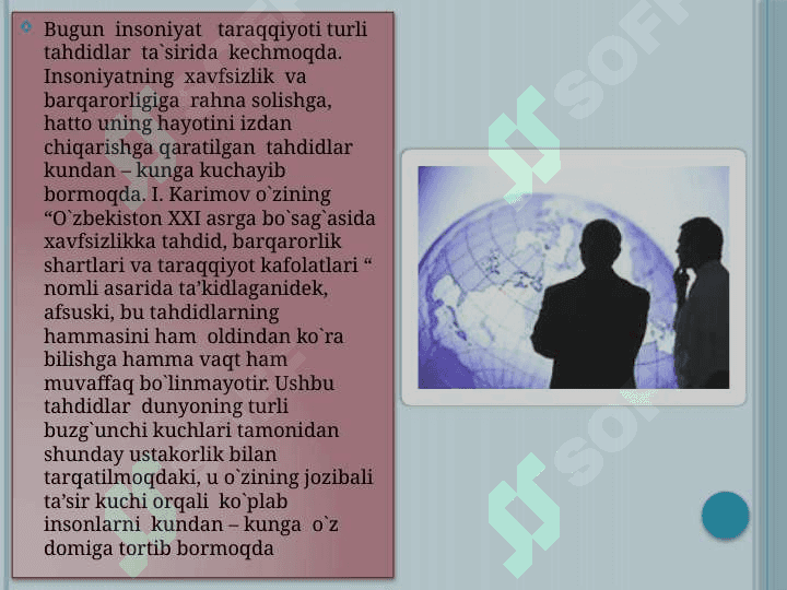 G‘oyaviy tahdidlarning yo‘nalishlari2 3