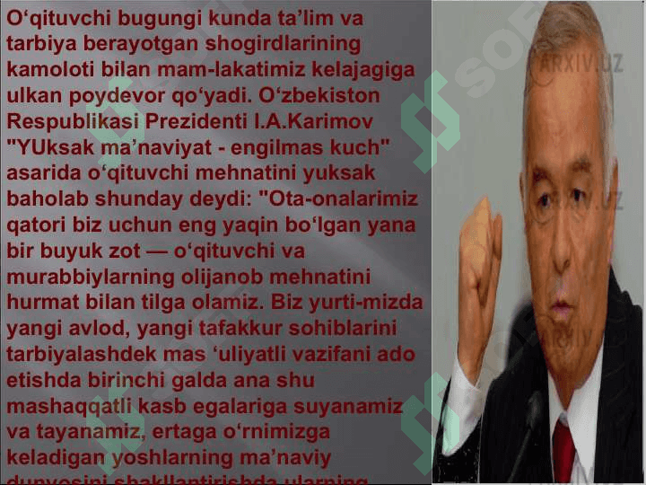 Hozirgi zamon o qituvchi mehnatini ilmiy asosda tashkil etish muammolari 3