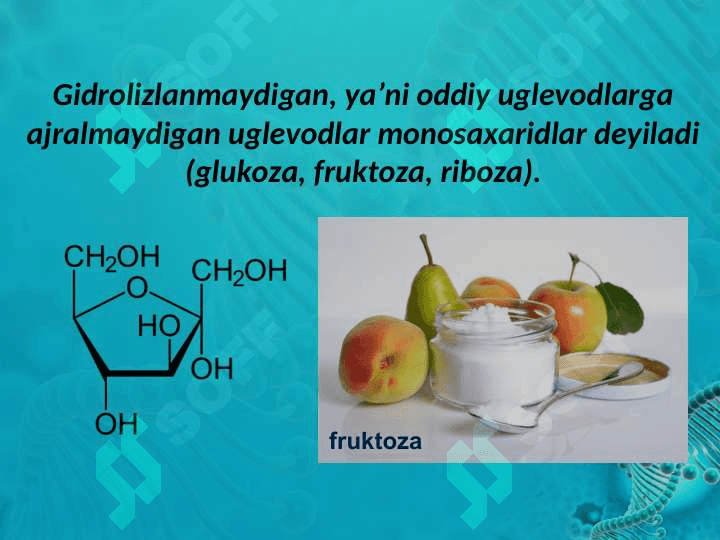 Uglevodlarning tuzilishi va ahamiyati 7