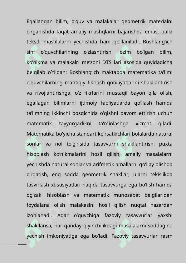 Boshlangich sinflarda nuqta kesma va kõpburchak tushunchasi haqidagi tasavvurlarni shakllantirishda kõrgazmalardan foydalanish 6