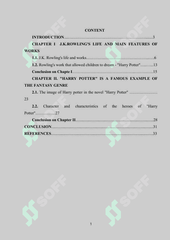 J.K. ROWLINGS AND “HARRY POTTER” 2
