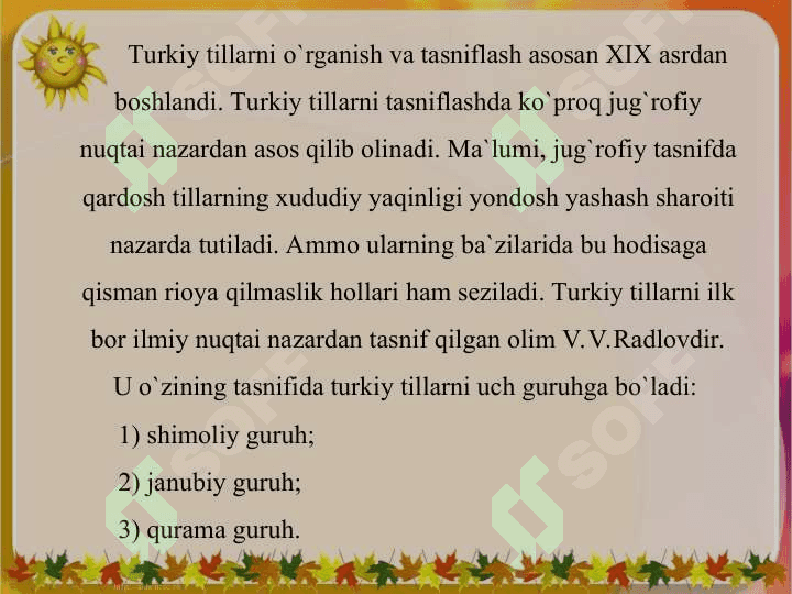 O’zbek tili tarixini davrlashtirish xususida o’zbek tilshunoslari dunyoqarashi 4